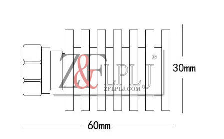 5W Coaxial Dummy Load : DIN type / Male / 50 ohms DC-3GHz 1PCS/LOT