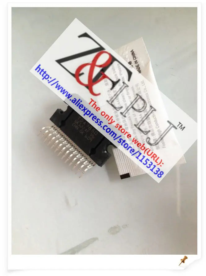 New ORIGINAL 4 x 50 W MOSFET power amplifier / 1pcs TDA7850 ZIP25 + 1 bag Thermal grease