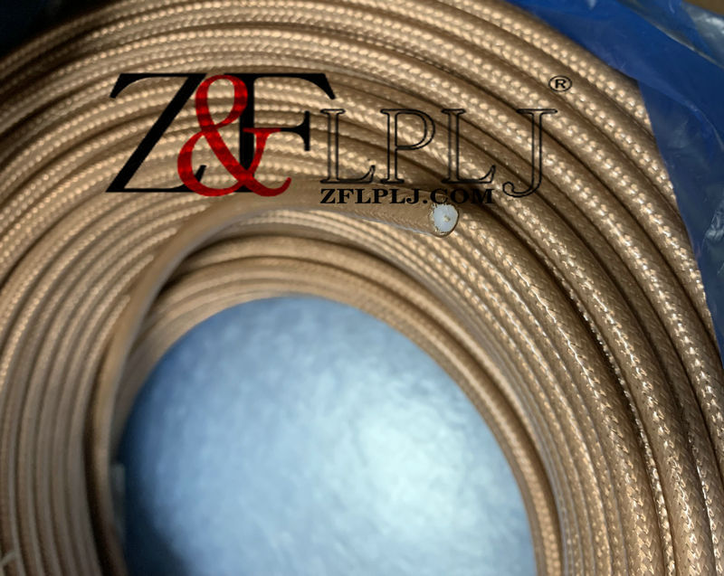 75 Ohms High-power, high-temperature cable silver-plated coaxial cable RG304 , OD≈6.4mm Brown Jacket 1M/LOT