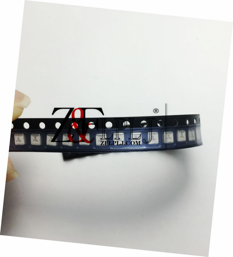 Multilayer ceramic High-Q Capacitor Size1210 27pF 500V 501CHB270JSLE marking: TA270J New Origianl 20PCS/LOT