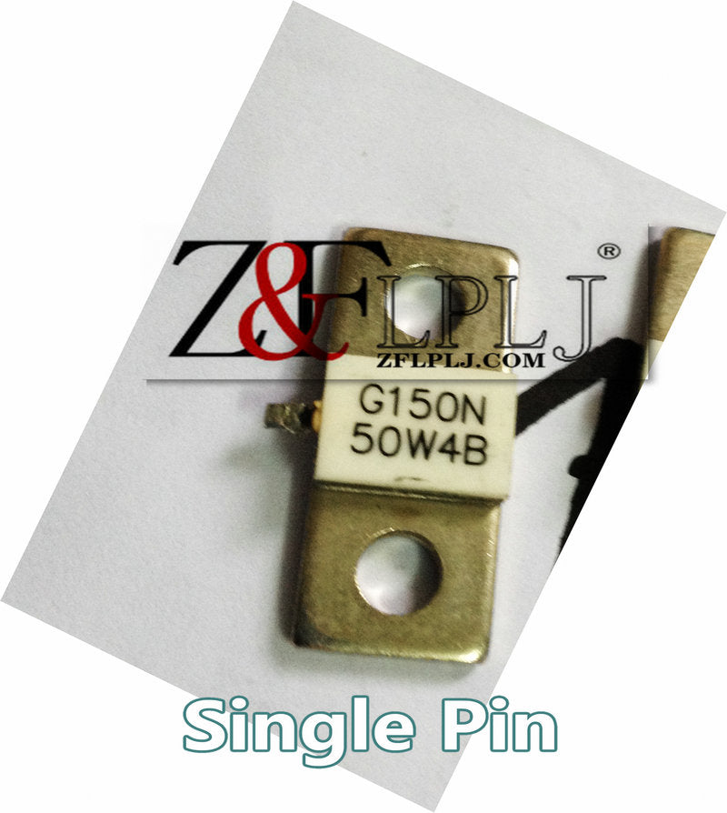 150 Watt 50 Ohms RF resistors G150N-50W4B G150N50W4B G150N50 Single Pin (Used/not new) 10PCS/LOT