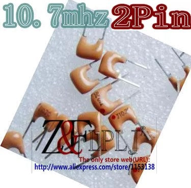 Ceramic Filters 10.7Mhz Ceramic Crystal Resonator 10.7M DIP-2 & DIP-3