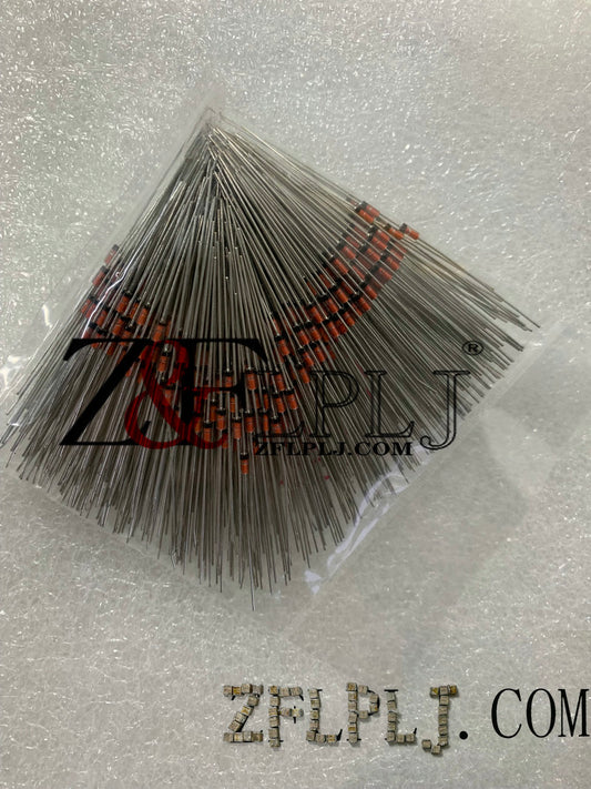 Part No. 1N34 1N34A IN34A DO-35(DIP2) Detector diode Germanium detector diode Glass tube 500pcs/lot