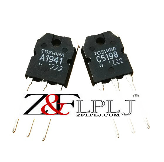 POWER AMPLIFIER APPLICATIONS 2SA1941 /A1941, 2SC5198 /C5198 New Original