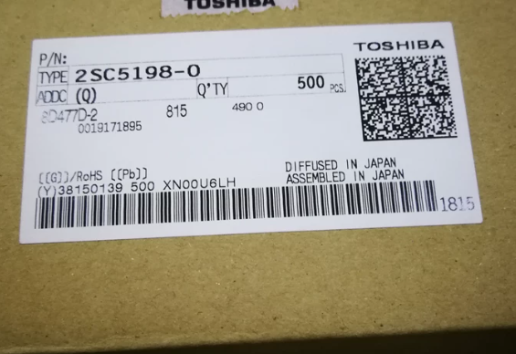 POWER AMPLIFIER APPLICATIONS 2SA1941 /A1941, 2SC5198 /C5198 New Original