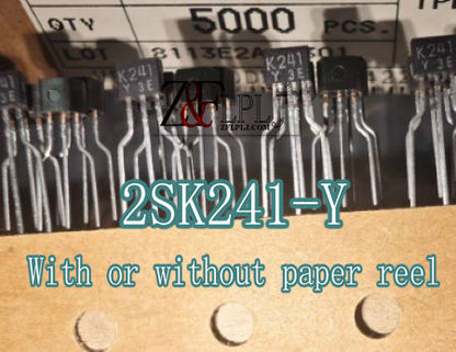 Field Effect Transistor Silicon N Channel MOS Type 2SK241 K241 / 2SK241-GR  K241-GR / 2SK241-Y K241-Y  New Original 20PCS/LOT