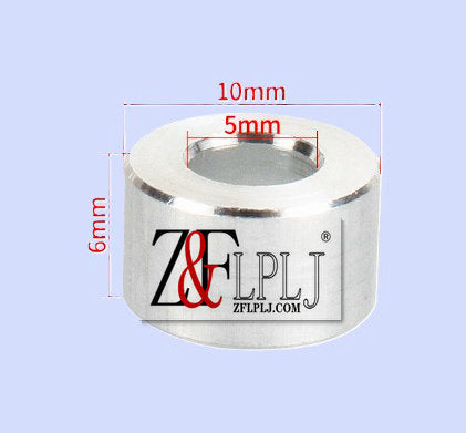 3D printer Parts:pulley isolation posts,aluminum tube,Multiple sizes: OD=10mm/8mm/7mm, Gasket Cylindrical tube, Isolation column 100PCS/LOT