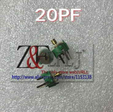 Variable capacitance, Adjustable Capacitor, Trimming Capacitors,Size 8mm:6PF,10PF,20pF, New Original  10PCS/LOT
