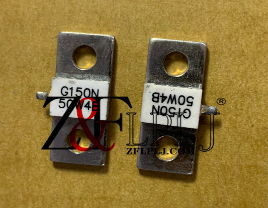 150 Watt 50 Ohms RF resistors G150N-50W4B G150N50W4B G150N50  Single Pin (Used/not new)  10PCS/LOT