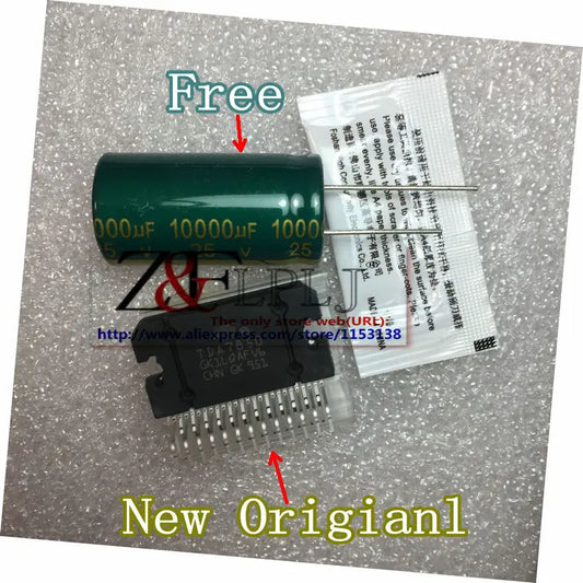 New ORIGINAL 4 x 50 W MOSFET power amplifier / 1pcs TDA7850 ZIP25 + 1 bag Thermal grease