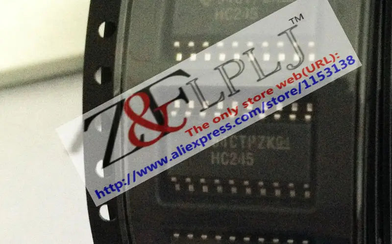 SN74HC245NSR  Marking:HC245  SN74HC245N SOP-20 Three-state output octal bus transceiver logic chip  NEW ORIGINAL  10PCS/LOT