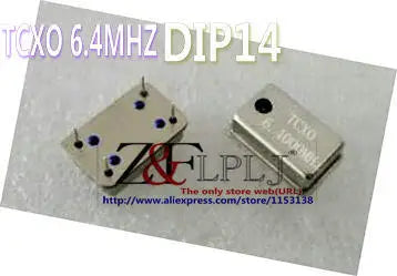 Crystal Oscillator TCXO 10.24MHz 10.24M 10.240MHz // 6.4MHz 6.400MHz 6.4M DIP14 & DIP8 (2 SIZES) NEW ORIGINAL 1PCS/LOT