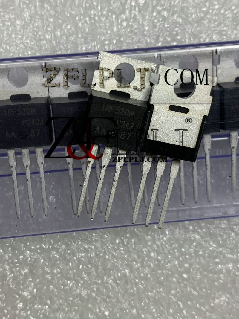 IRF520NPBF IRF520N TO-220,  N-Channel 100-V (D-S) MOSFET New Original   10pcs/lot