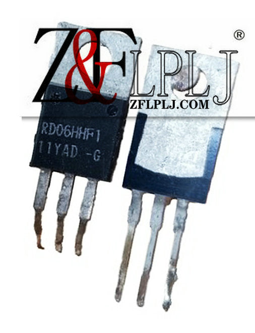 Silicon MOSFET Power Transistor 30MHz,16W: RD16HHF1 / 6W: RD06HHF1 (Used/Not new)  2PCS/LOT