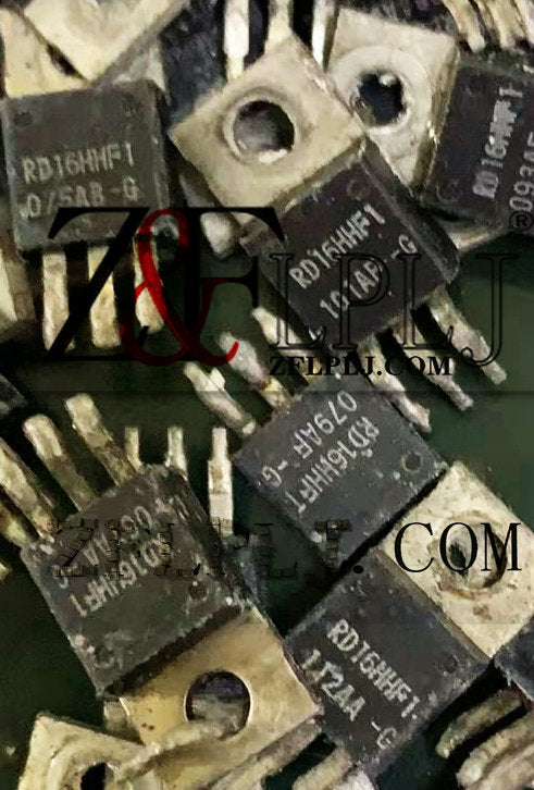 Silicon MOSFET Power Transistor 30MHz,16W: RD16HHF1 / 6W: RD06HHF1 (Used/Not new)  2PCS/LOT