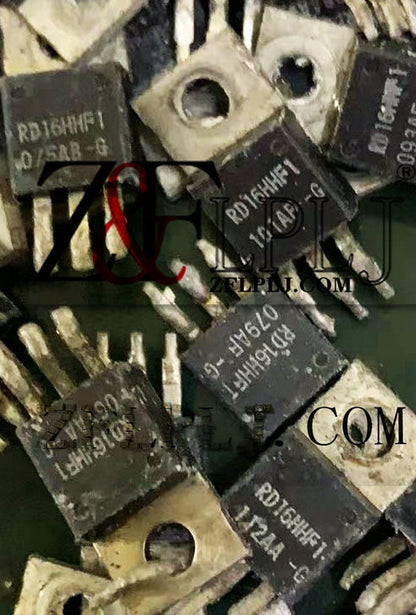 Silicon MOSFET Power Transistor 30MHz,16W: RD16HHF1 / 6W: RD06HHF1 (Used/Not new)  2PCS/LOT