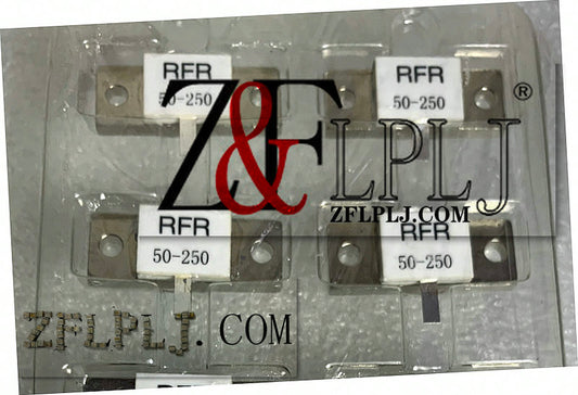 Flanged Resistors 250 Watts, 50 Ohms RFR50-250 (RFP250-50) High Power RF Resistors,BeO Ceramic Single Lead New Original 10pcs/Lot