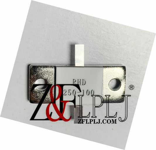 Flange mounted RF resistors RHD250-100, 250 Watts 100 Ohms High-frequency resistors  Dual lead wire 2-PINs  NEW 1PCS/LOT