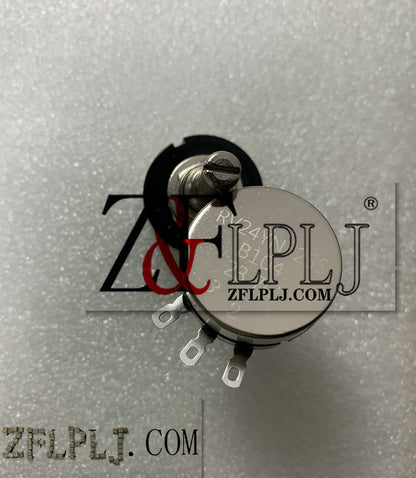 RV24YN 25S RV24YN25S, B102 B103 B104 B202 B203 B204 B501 B502, 24mm Diameter, Single-Turn, Carbon Industrial Panel Controls,Single-Turn Carbon Film Potentiometer, Adjustable Resistor Potentiometer 5pcs/LOT