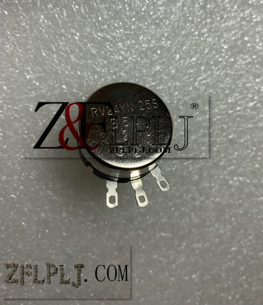 RV24YN 25S RV24YN25S, B102 B103 B104 B202 B203 B204 B501 B502, 24mm Diameter, Single-Turn, Carbon Industrial Panel Controls,Single-Turn Carbon Film Potentiometer, Adjustable Resistor Potentiometer 5pcs/LOT