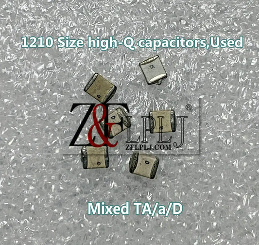 Ceramic Multilayer High-Q Capacitors 1210Size 1.5pF 500V D1R5/ 1.8PF  D1R8/ 2.0PF 500V D2R0/ 2.2pF 500V D2R2 Mixed a/D/TA (Used/not new) 20PCS
