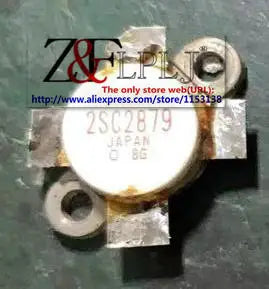 TRANSISTOR 2SC2879 NPN SILICON RF POWER TRANSISTOR (With tin,Mixed Long and Short Legs) 1pcs/lot