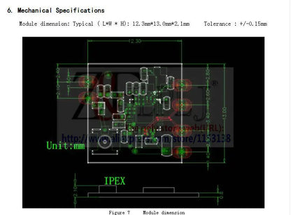BL-M8188FU3 WIFI wireless module / RTL8188FTV wireless module with IPEX seat ,wifi module IPC camera New Original 10pcs/lot