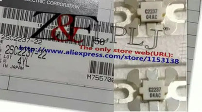 Part No.2SC2237 C2237 13.5V 6W 175MHZ NPN EPITAXIAL PLANAR TYPE New Original Sold by piece=1PCS/LOT