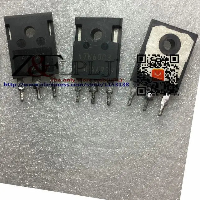 47N60C3 SPW47N60C3 TO-247 47A600V Cool MOS Power Transistor (Used,Mixed long and short Legs)  20PCS/LOT