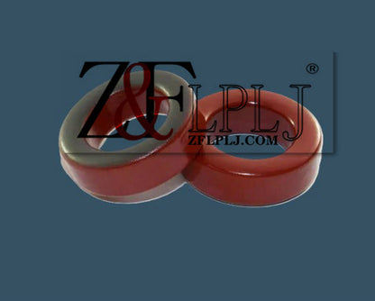 High-frequency inductor magnetic powder core / inductor red and gray ring / radio frequency magnetic ring T106-2, New Original 10pcs/lot