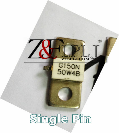 150 Watt 50 Ohms RF resistors G150N-50W4B G150N50W4B G150N50  Single Pin (Used/not new)  10PCS/LOT