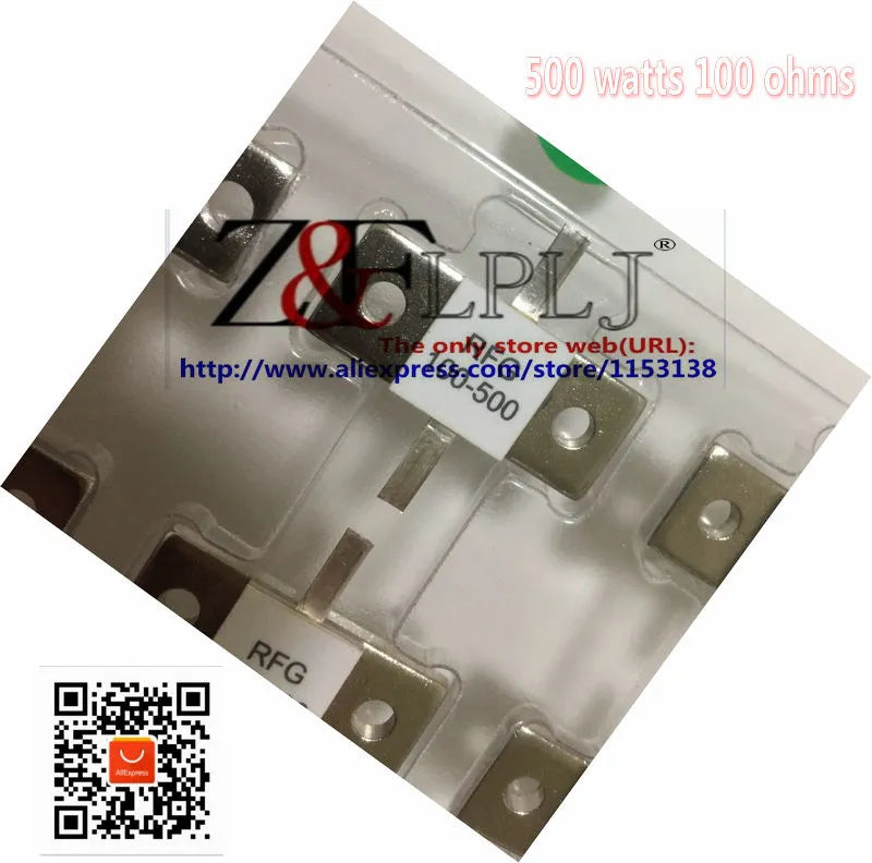 RF Resistors RFG100-500 RFG 100-500 RFP500-100 / 500 watts 100 Ohms 500W 100R dummy load resistor Double PIN 1PCS/LOT