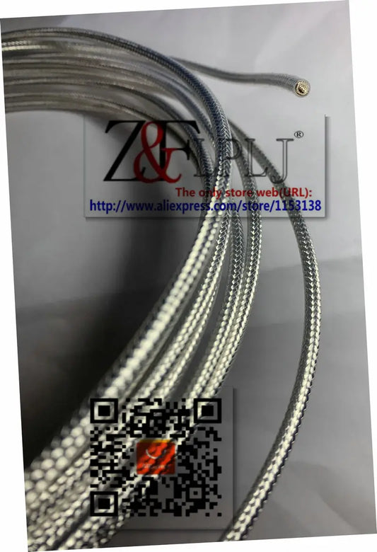 RF coaxial cable 12.5 Ohms/12.5 OHM¡À1.5R Low impedance semi-flexible coaxial cable OD=4.1MM, Transparent jacket 1meter/lot