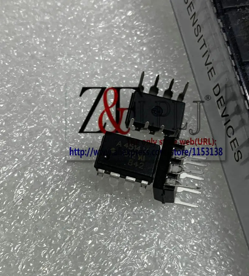 HCPL-4514V-000E HCPL-4514V A4514V DIP-8 Optocoupler New Original 10PCS/LOT